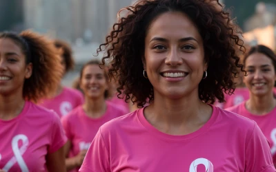 Manos unidas para apoyarte con el cáncer de mama