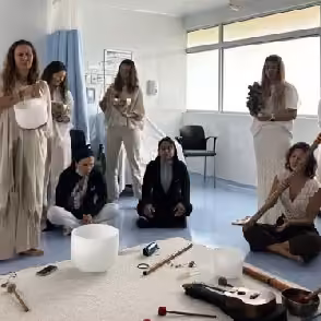Terapia de sonido Fundación AlmaRosa